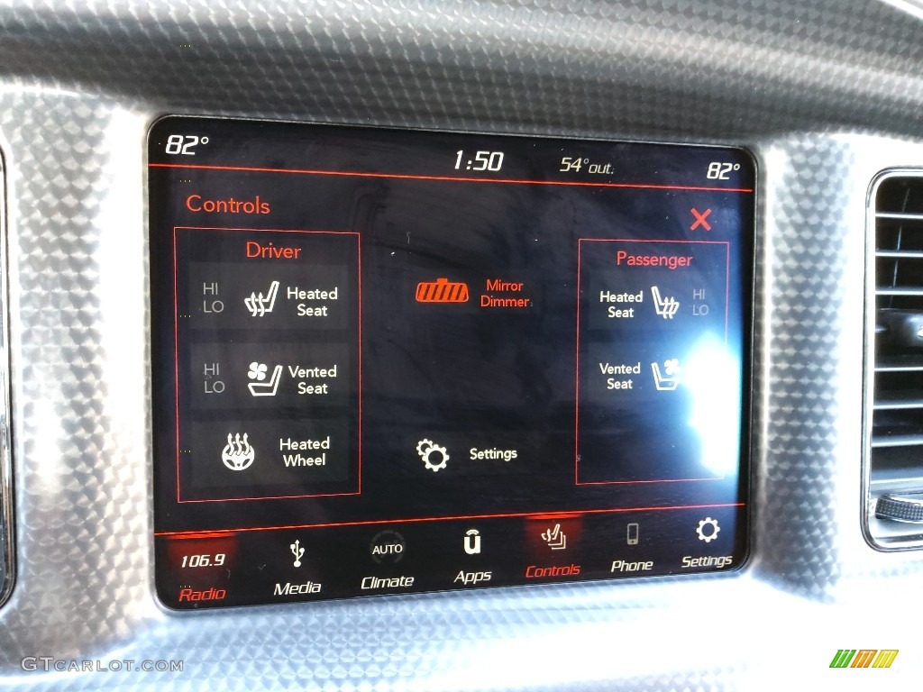 2019 Dodge Charger SRT Hellcat Controls Photo #143302835