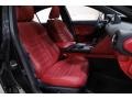 2021 Lexus IS Circuit Red Interior Front Seat Photo