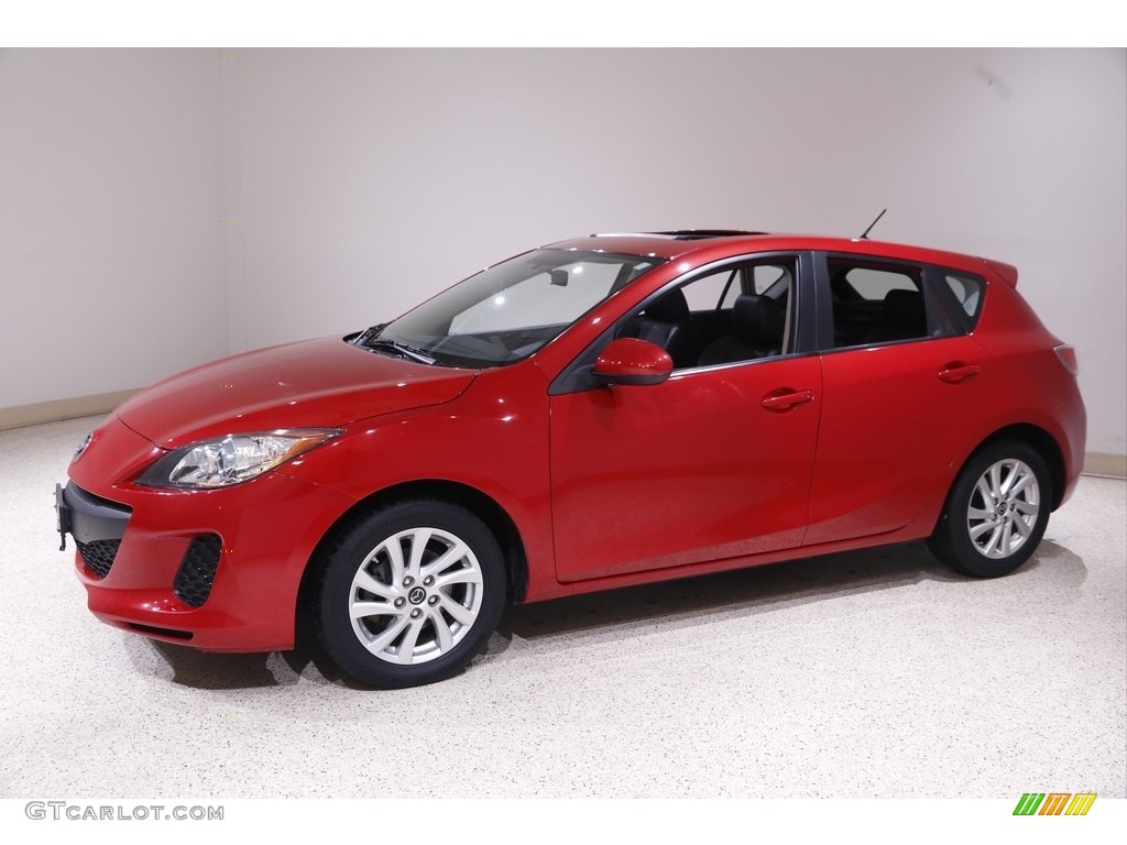 Velocity Red Mica 2013 Mazda MAZDA3 i Grand Touring 5 Door Exterior Photo #143305647