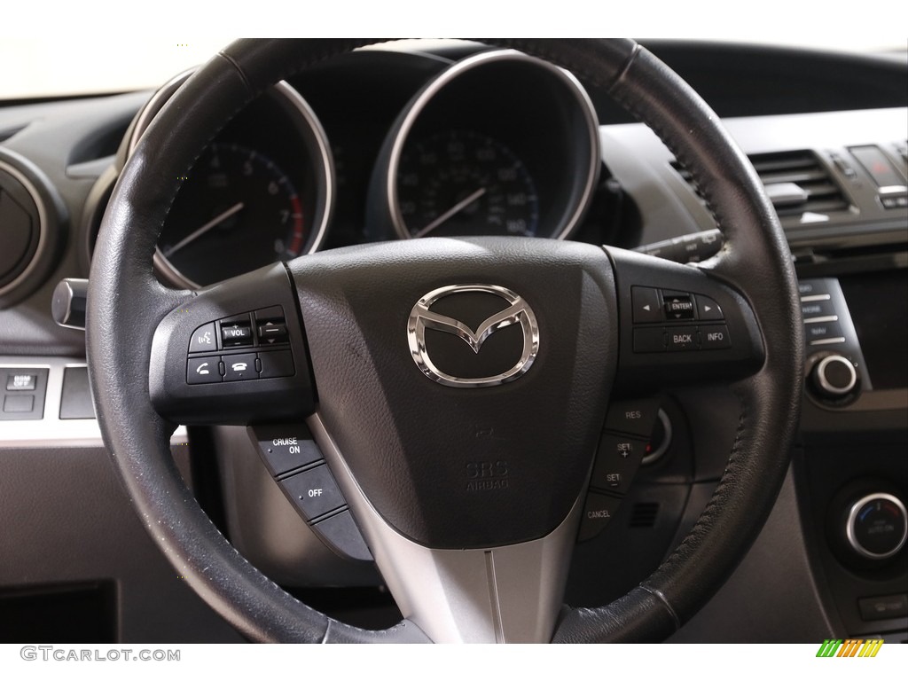 2013 Mazda MAZDA3 i Grand Touring 5 Door Steering Wheel Photos