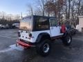 1990 Bright White Jeep Wrangler Laredo 4x4  photo #3