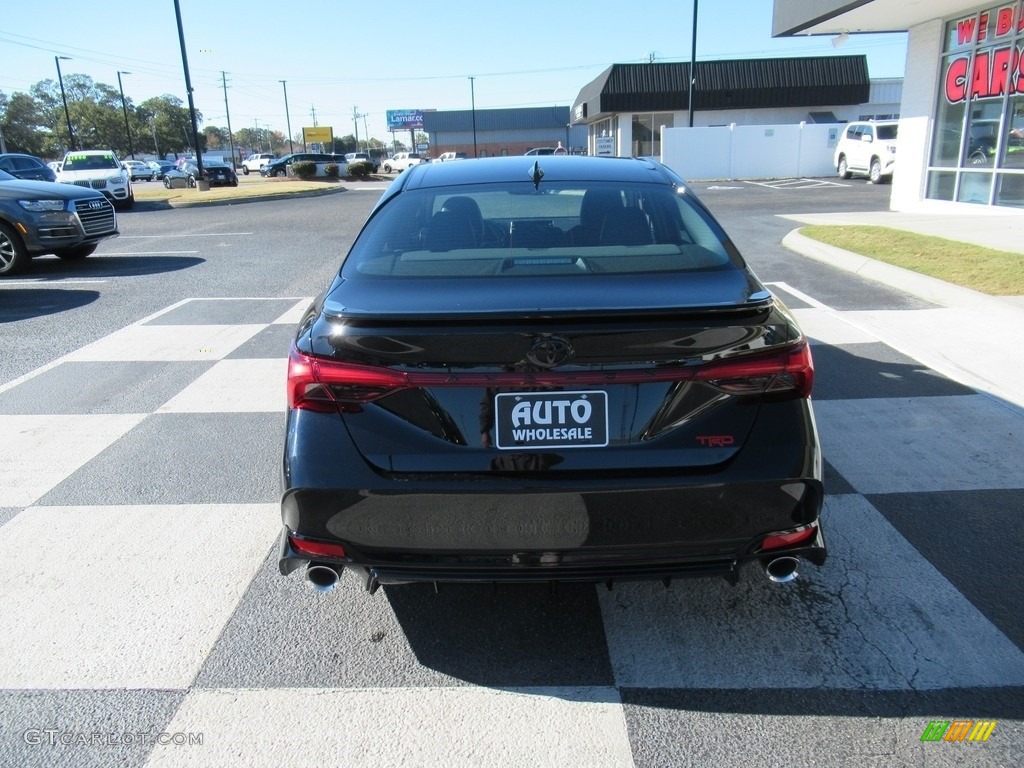 2021 Avalon TRD - Midnight Black Metallic / Black/Red photo #4