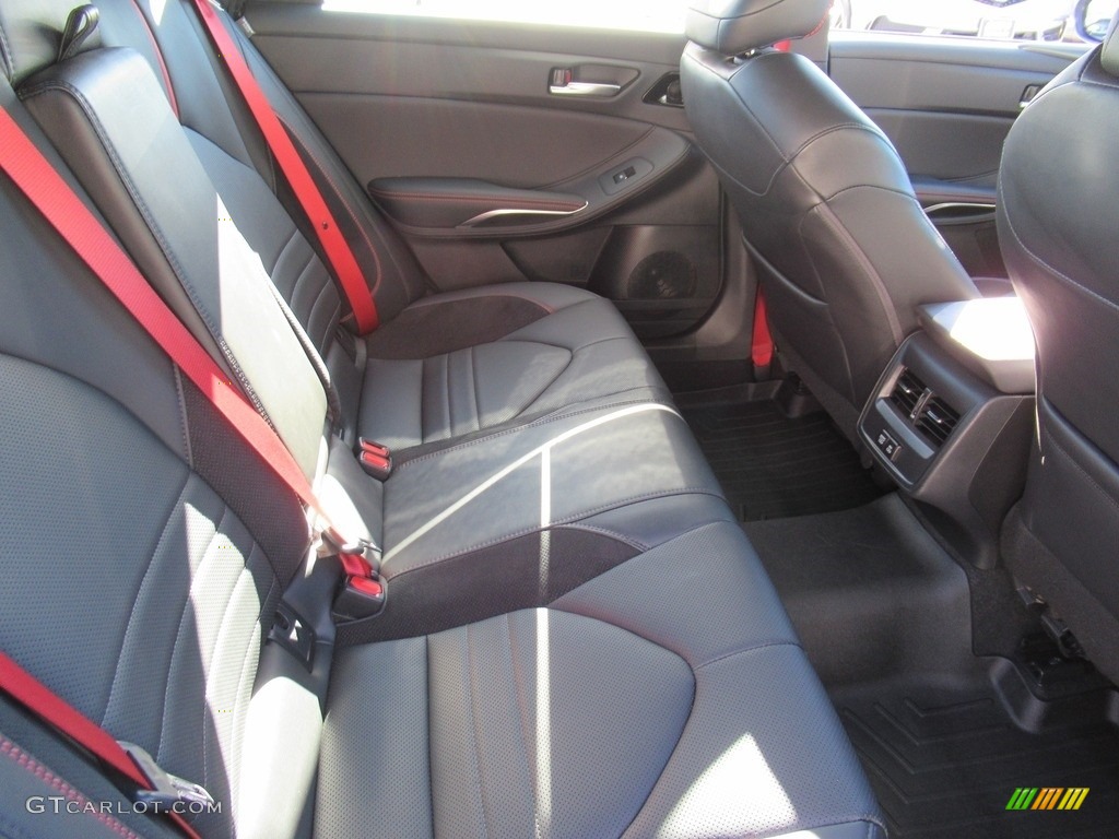 2021 Avalon TRD - Midnight Black Metallic / Black/Red photo #14