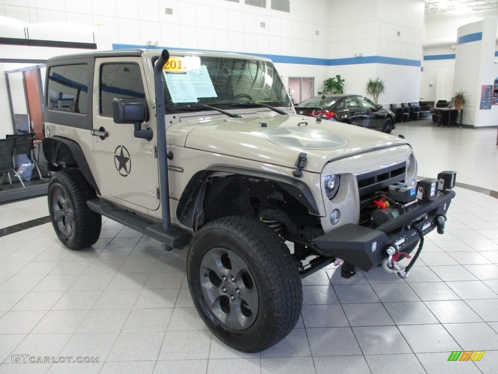 2017 Wrangler Sport 4x4 - Gobi / Black photo #3
