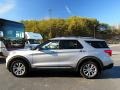 2021 Iconic Silver Metallic Ford Explorer Limited 4WD  photo #2