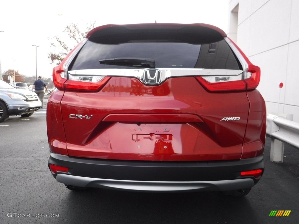 2019 CR-V EX-L AWD - Molten Lava Pearl / Black photo #7