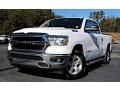 2019 Bright White Ram 1500 Big Horn Quad Cab 4x4  photo #1