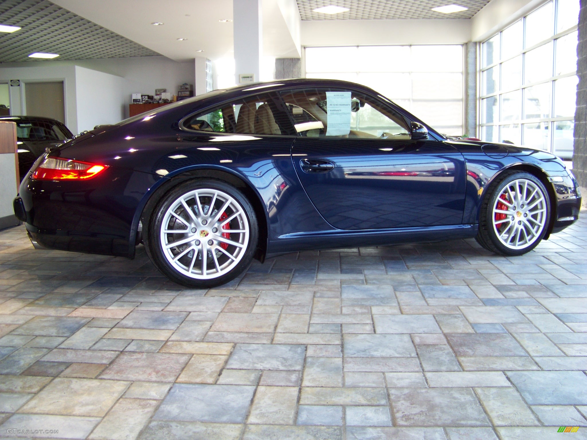 2007 911 Carrera S Coupe - Midnight Blue Metallic / Sand Beige photo #8