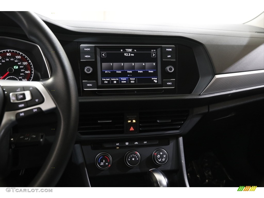 2020 Jetta S - Silk Blue Metallic / Titan Black photo #9