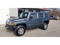 2007 Slate Blue Metallic Hummer H3   photo #3