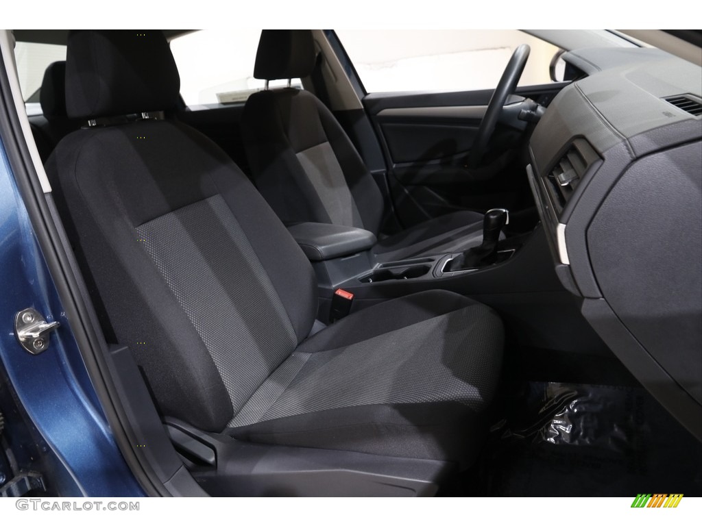 2020 Jetta S - Silk Blue Metallic / Titan Black photo #13