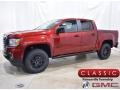 Cayenne Red Tintcoat 2022 GMC Canyon AT4 Crew Cab 4WD