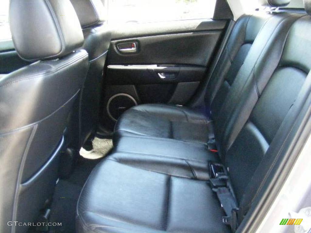 2006 MAZDA3 s Grand Touring Hatchback - Titanium Gray Metallic / Black photo #11