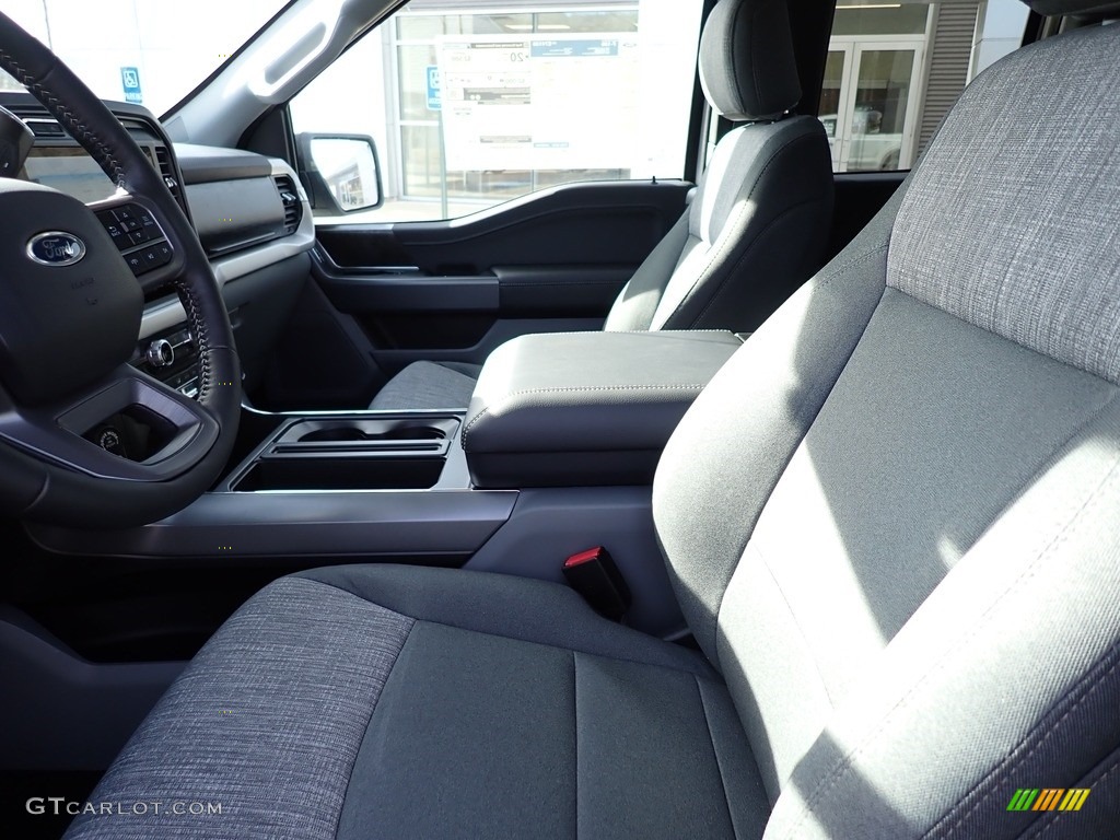 2021 F150 XLT SuperCab 4x4 - Star White / Medium Dark Slate photo #9