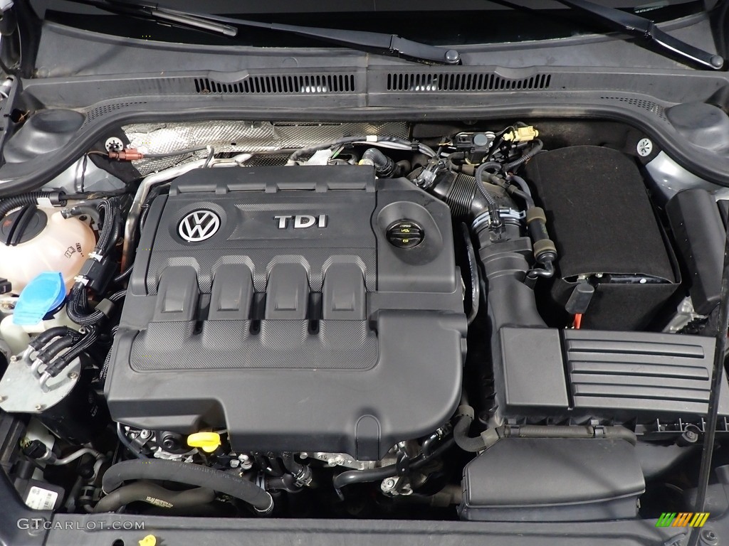 2015 Jetta TDI S Sedan - Reflex Silver Metallic / Titan Black photo #6