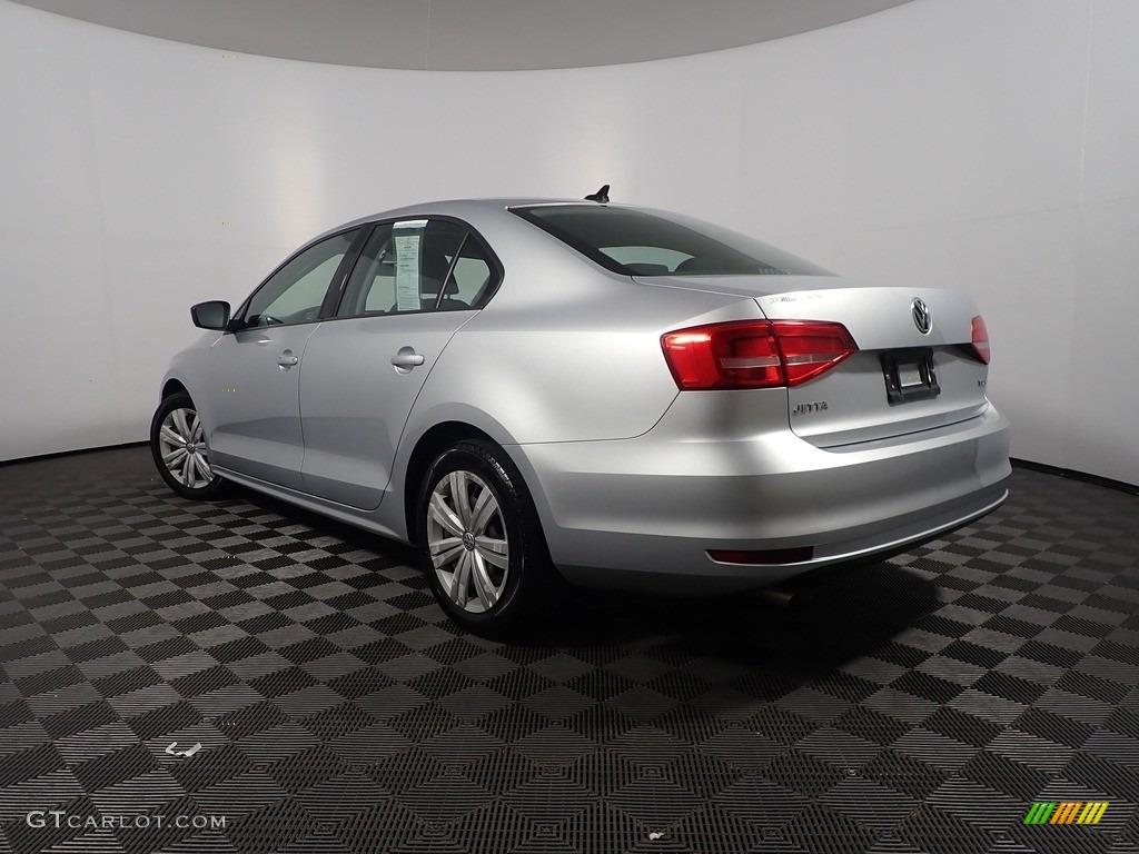 2015 Jetta TDI S Sedan - Reflex Silver Metallic / Titan Black photo #10