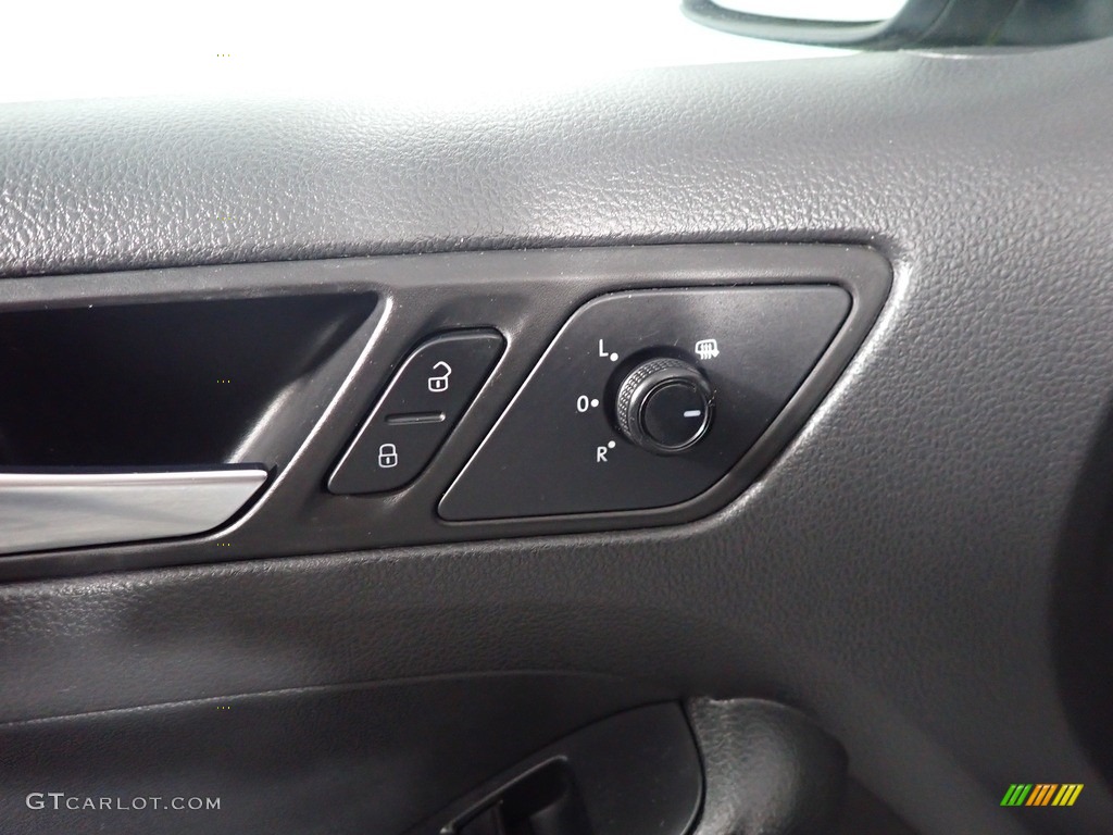 2015 Volkswagen Jetta TDI S Sedan Titan Black Door Panel Photo #143311338