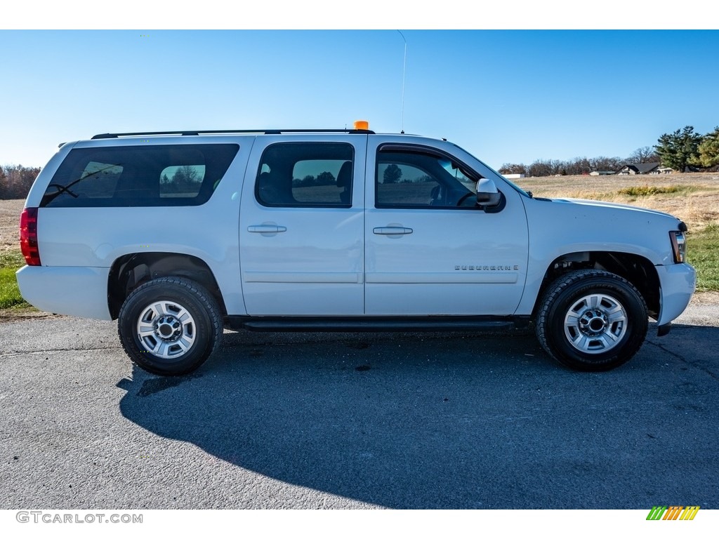 Summit White 2008 Chevrolet Suburban 2500 LS 4x4 Exterior Photo #143311449