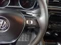 Titan Black 2015 Volkswagen Jetta TDI S Sedan Steering Wheel