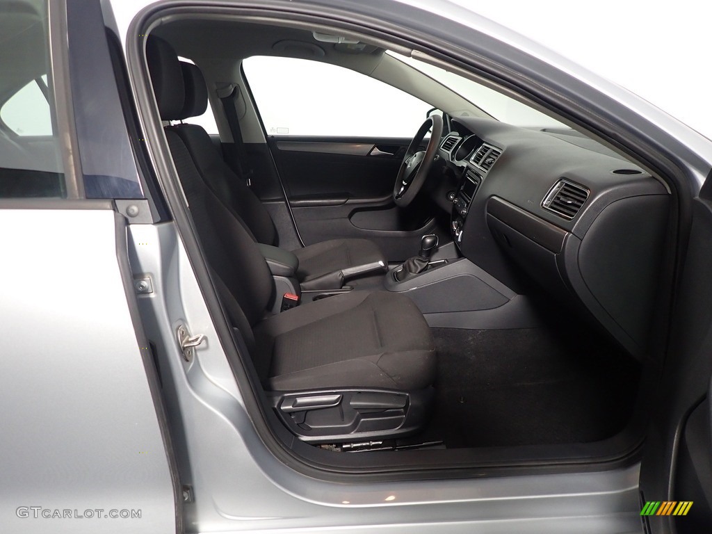 Titan Black Interior 2015 Volkswagen Jetta TDI S Sedan Photo #143311737