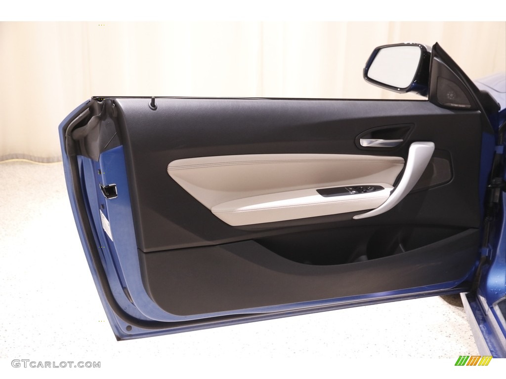 2019 2 Series M240i xDrive Coupe - Estoril Blue Metallic / Oyster/Black photo #4