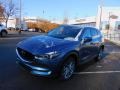 2021 Eternal Blue Mica Mazda CX-5 Grand Touring AWD  photo #7