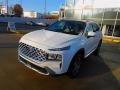 Quartz White - Santa Fe SEL AWD Photo No. 7