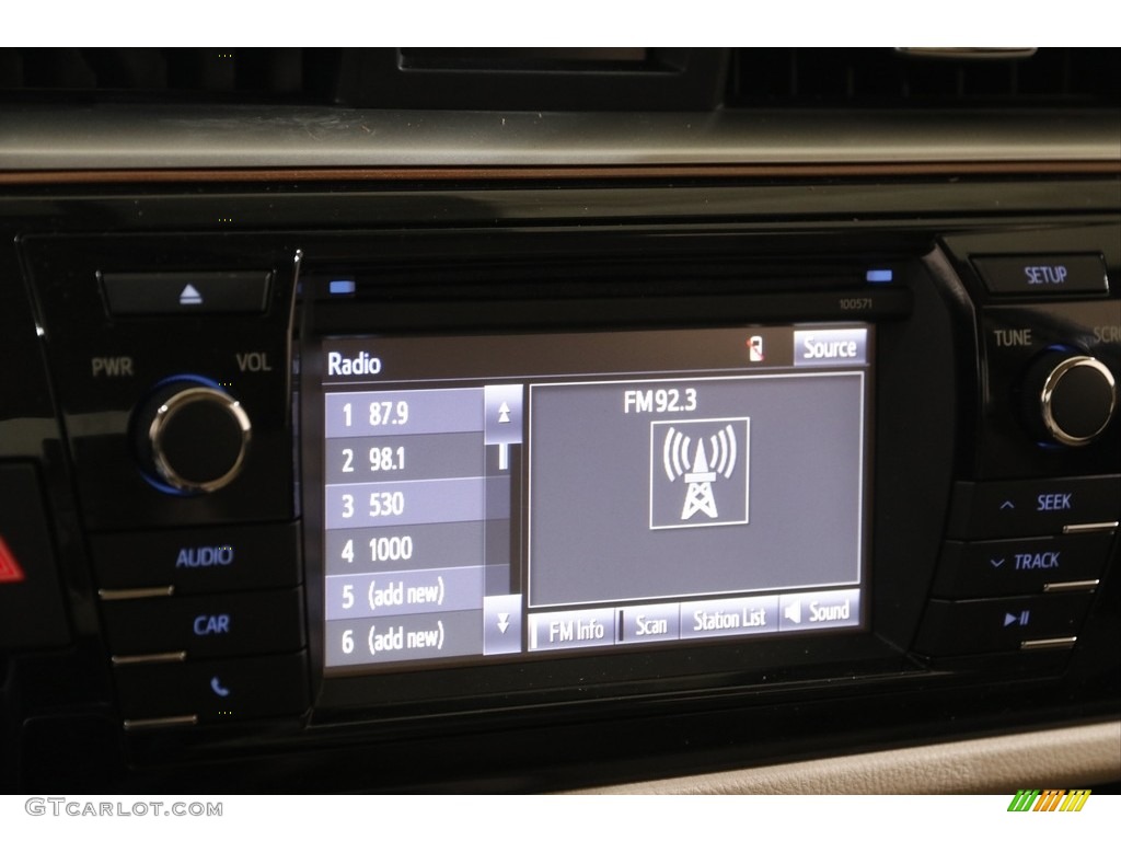 2016 Corolla LE - Slate Metallic / Ivory photo #9