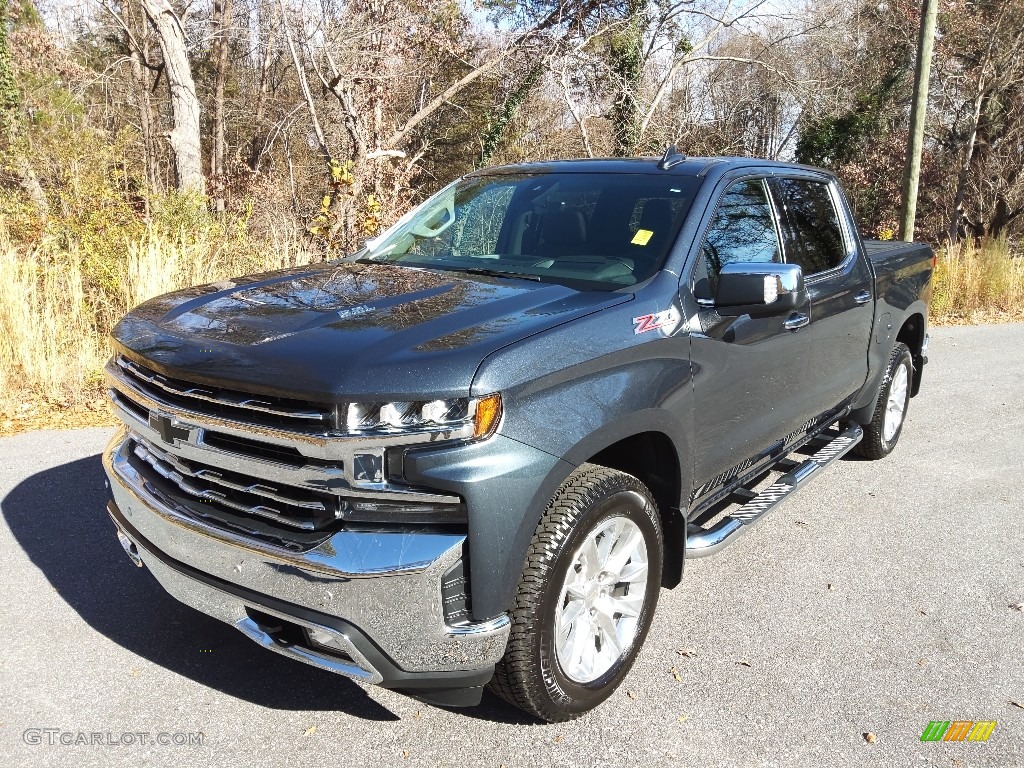 2020 Silverado 1500 LTZ Crew Cab 4x4 - Shadow Gray Metallic / Jet Black photo #2