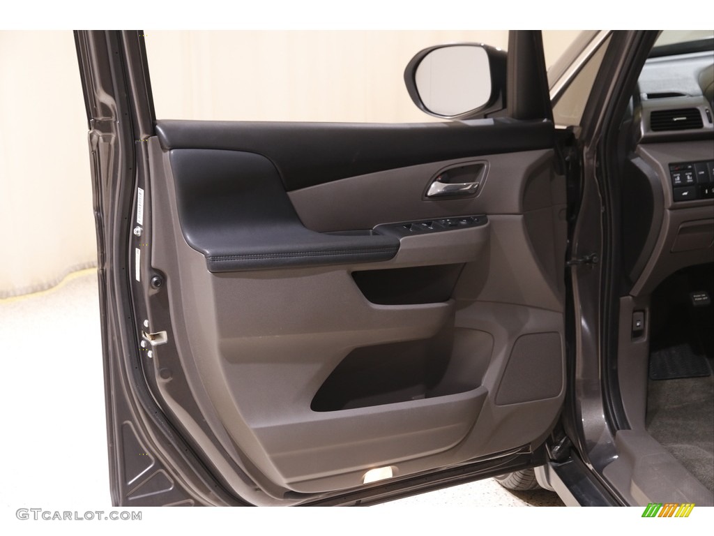 2016 Odyssey EX-L - Smoky Topaz Metallic / Gray photo #4