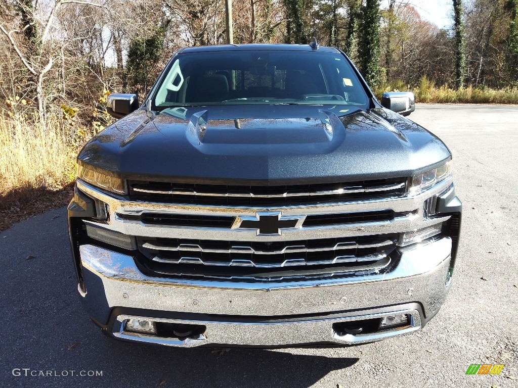 2020 Silverado 1500 LTZ Crew Cab 4x4 - Shadow Gray Metallic / Jet Black photo #3