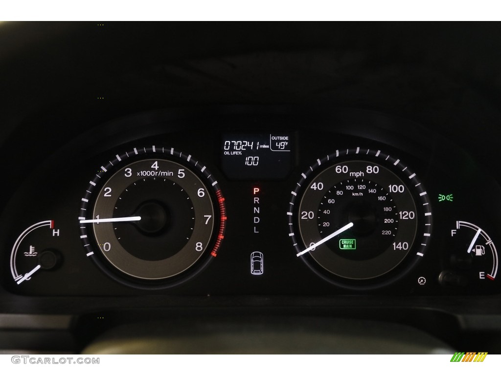 2016 Odyssey EX-L - Smoky Topaz Metallic / Gray photo #8