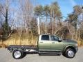  2022 4500 Laramie Crew Cab 4x4 Chassis Olive Green Pearl