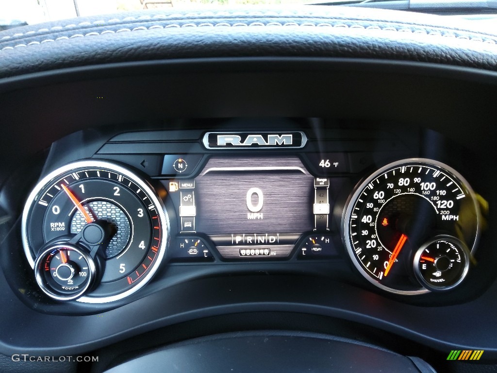 2022 Ram 4500 Laramie Crew Cab 4x4 Chassis Gauges Photo #143315207