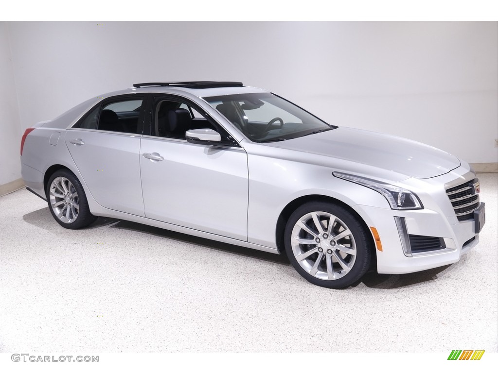 2018 CTS Luxury AWD - Radiant Silver Metallic / Jet Black/Jet Black Accents photo #1