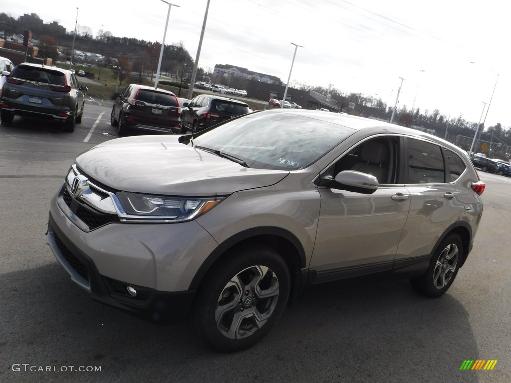 2018 CR-V EX AWD - Sandstorm Metallic / Ivory photo #5