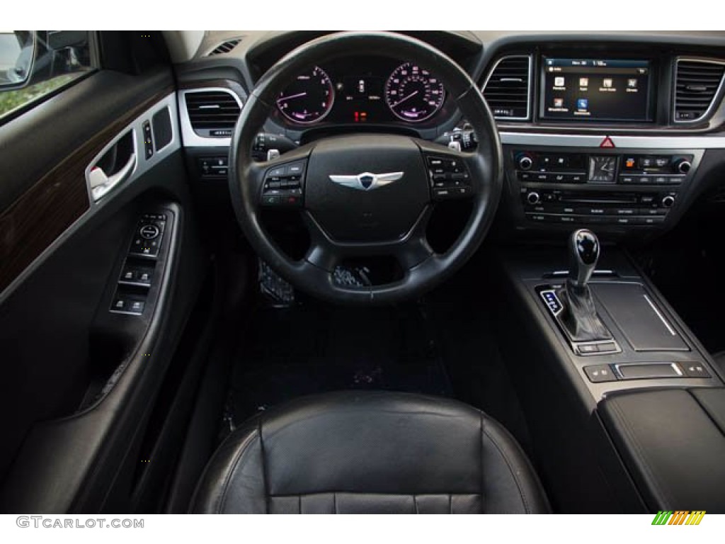 2015 Genesis 3.8 Sedan - Parisian Gray / Black photo #5