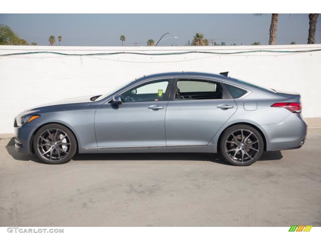 2015 Genesis 3.8 Sedan - Parisian Gray / Black photo #10