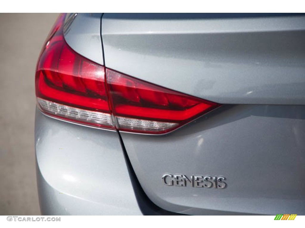 2015 Genesis 3.8 Sedan - Parisian Gray / Black photo #12
