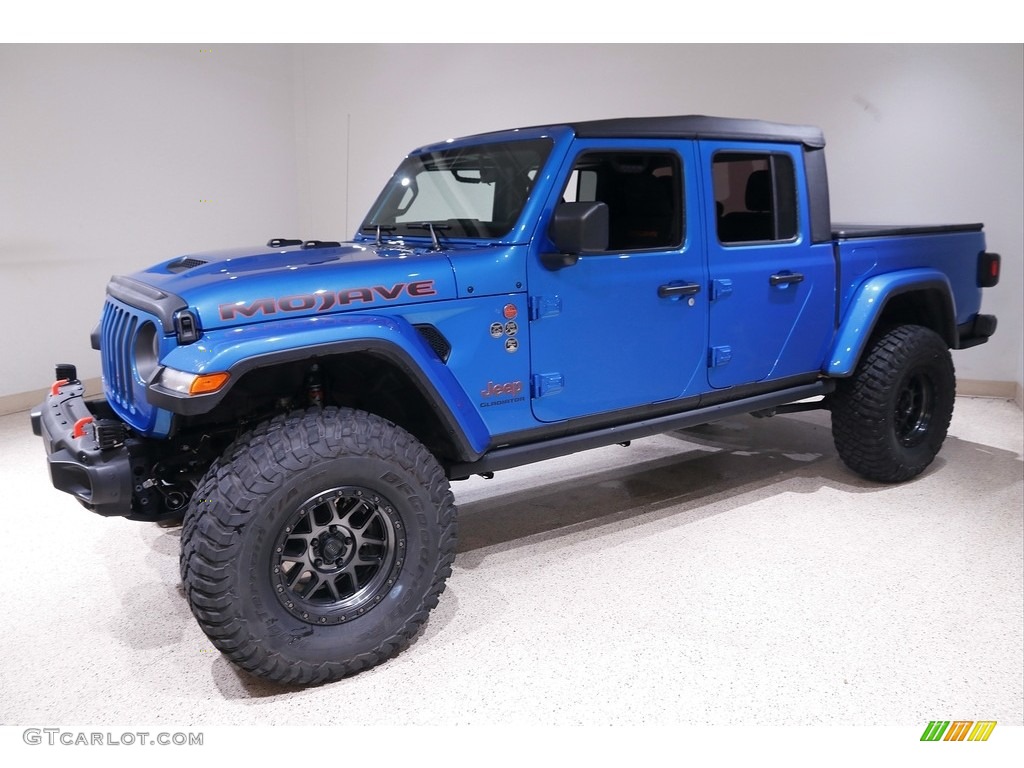 Hydro Blue Pearl 2021 Jeep Gladiator Mojave 4x4 Exterior Photo #143316755
