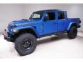 Hydro Blue Pearl 2021 Jeep Gladiator Mojave 4x4 Exterior