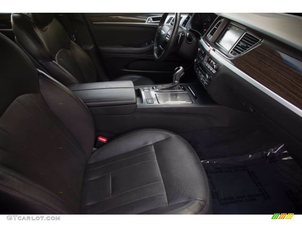 2015 Genesis 3.8 Sedan - Parisian Gray / Black photo #26