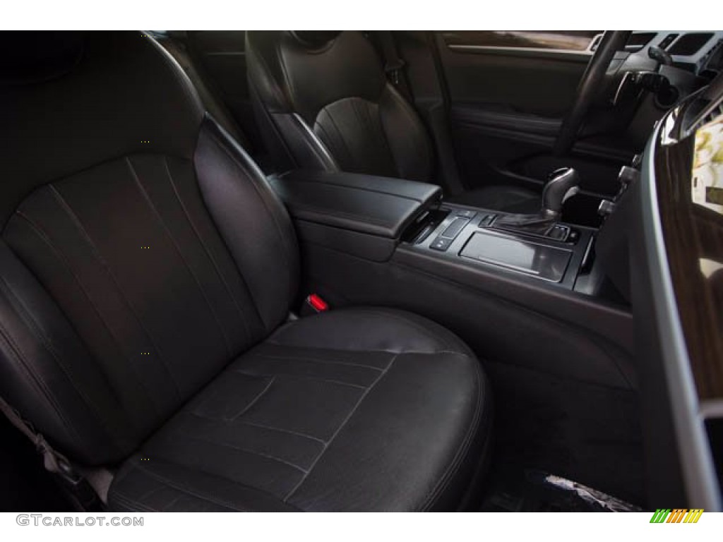 2015 Genesis 3.8 Sedan - Parisian Gray / Black photo #27