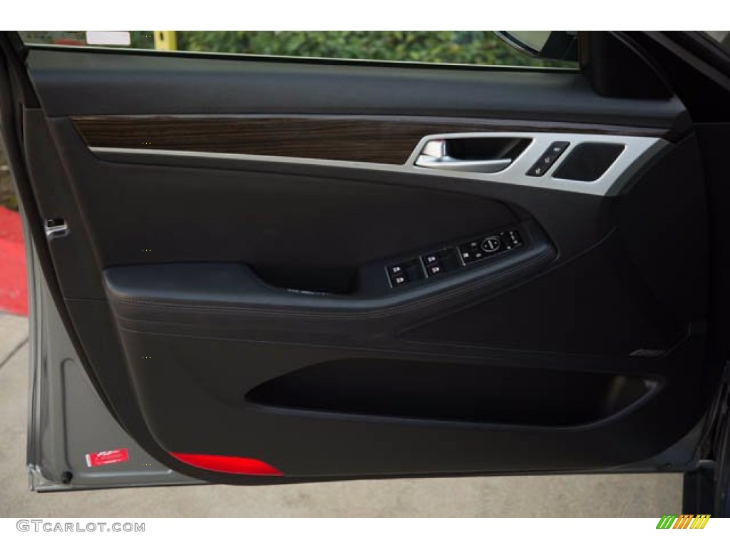 2015 Genesis 3.8 Sedan - Parisian Gray / Black photo #32