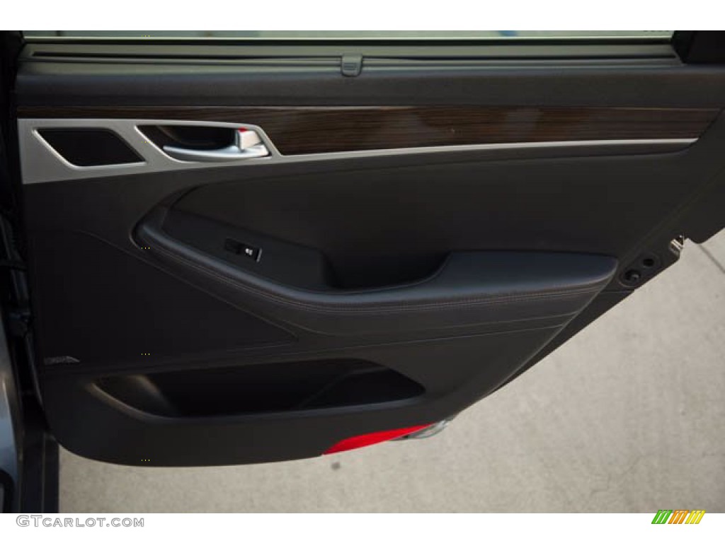 2015 Genesis 3.8 Sedan - Parisian Gray / Black photo #35