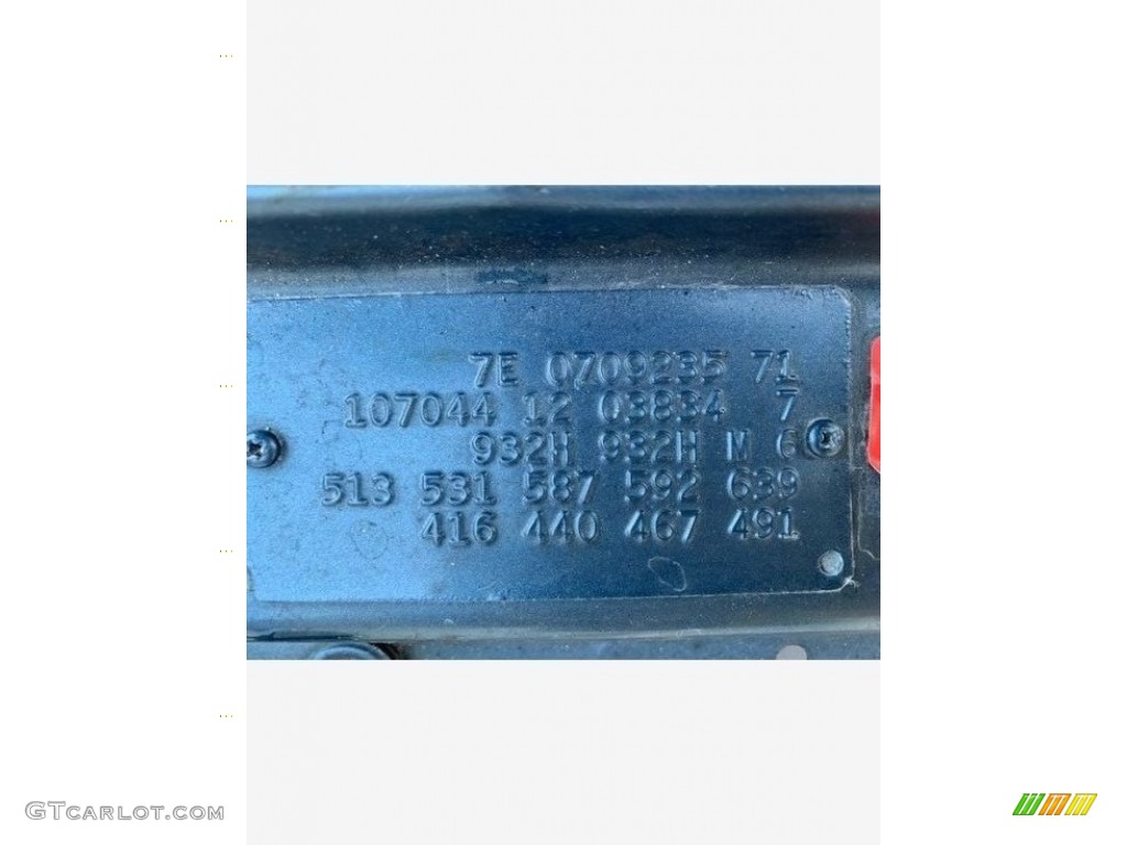 1980 SL Class Color Code 932 for Lapis Blue Metallic Photo #143317118