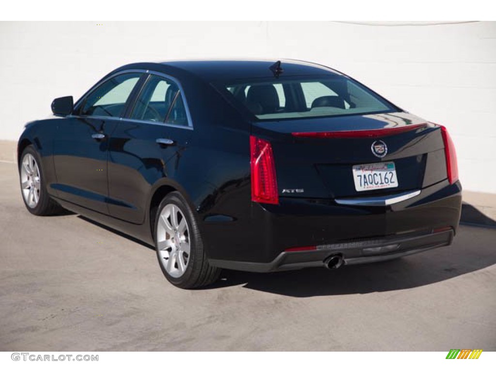 2013 ATS 2.5L - Black Raven / Jet Black/Jet Black Accents photo #2