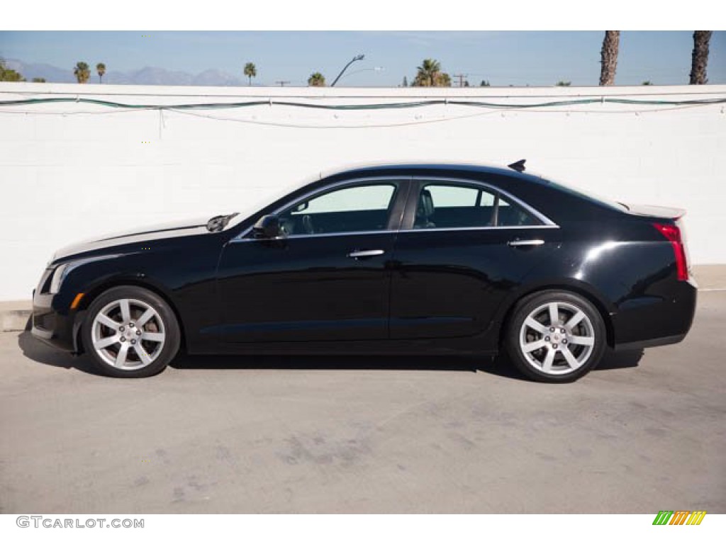 2013 ATS 2.5L - Black Raven / Jet Black/Jet Black Accents photo #10