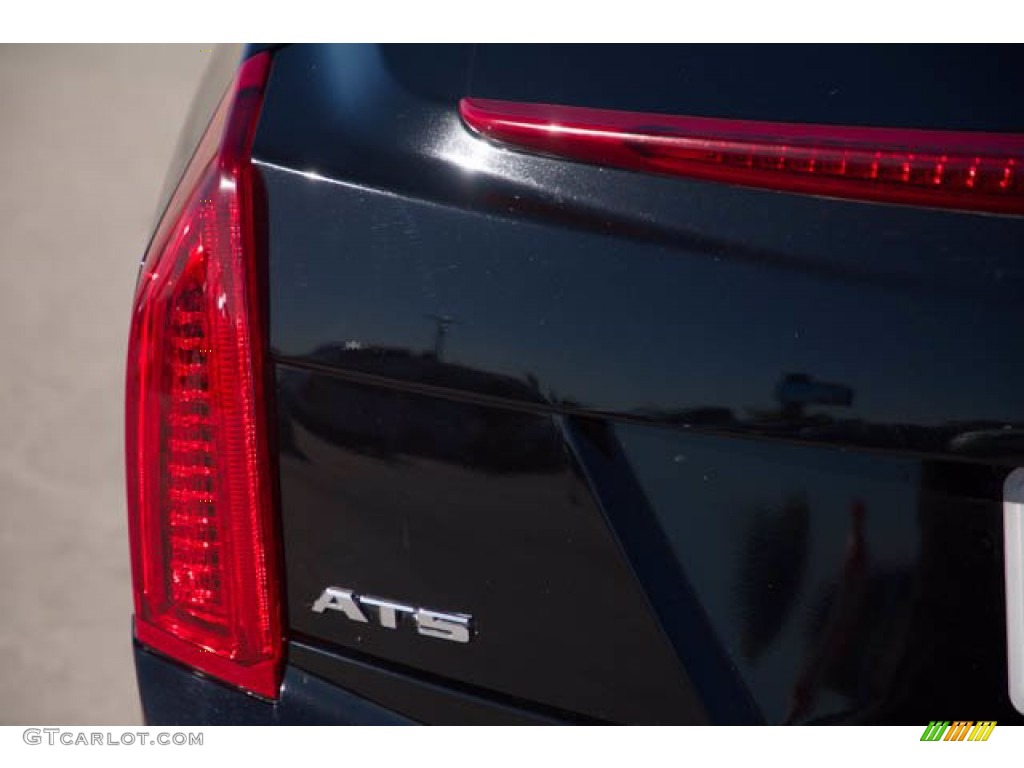 2013 ATS 2.5L - Black Raven / Jet Black/Jet Black Accents photo #12