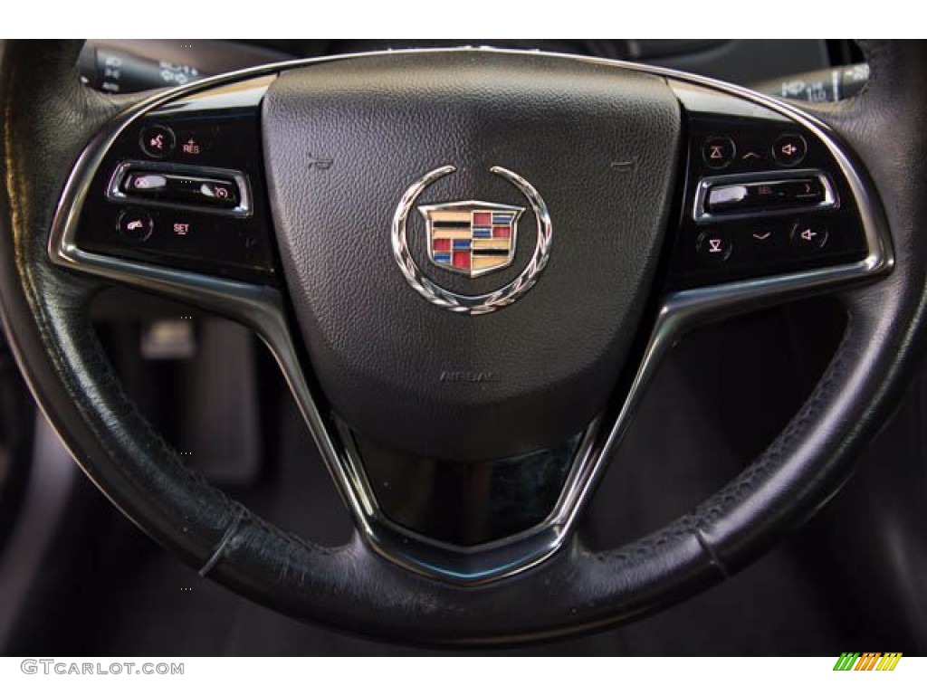 2013 ATS 2.5L - Black Raven / Jet Black/Jet Black Accents photo #15